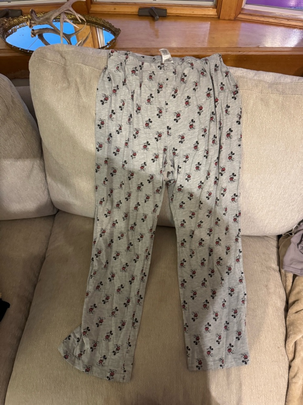 Justice Gray Sweatshorts with Blue Waist Tag
